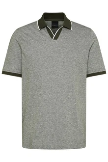 bugatti Poloshirt mit Kontraststreifen
