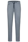 bugatti Chinohose mit Kordelzug Grau/Blau/Hellblau