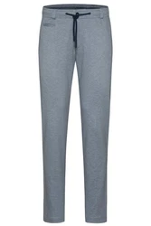 bugatti Chinohose mit Kordelzug Grau/Blau/Hellblau