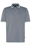 bugatti Poloshirt Grau/Dunkelblau/Blau/Hellgrau