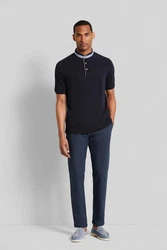 bugatti Chinohose Dunkelblau/Blau/Grau