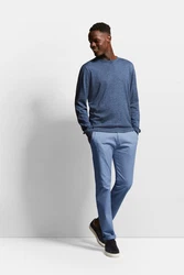 bugatti Chinohose Hellblau/Blau/Grau