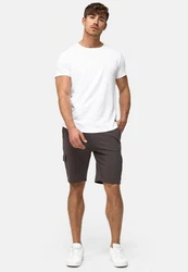 Indicode Sweatshorts White Rock Weiß