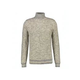 Rollkragenpullover sand (1-tlg)