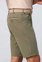 MEYER Chinohose Chicago mit Diagonaltaschen Khaki/Grün/Dunkelgrün