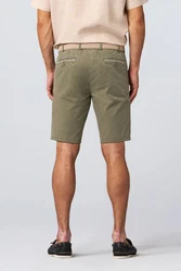 MEYER Chinohose Chicago mit Diagonaltaschen Khaki/Grün/Dunkelgrün