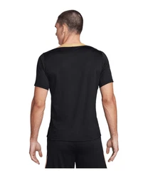 Nike T-Shirt Strike Funktionsshirt Schwarz/Dunkelblau