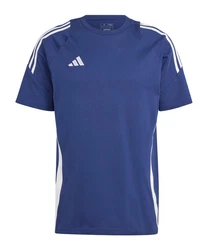 adidas Performance T-Shirt Tiro 24 Dunkelblau/Grau/Blau