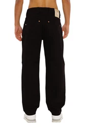 Picaldi Jeans Loose-fit-Jeans Zicco (471) Schwarz/Beige/Weiß