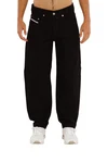 Picaldi Jeans Loose-fit-Jeans Zicco (471) Schwarz/Beige/Weiß