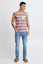 Solid Tanktop SDWhicco ärmelloses Shirt Rosa/Creme