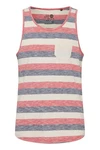 Solid Tanktop SDWhicco ärmelloses Shirt Rosa/Creme