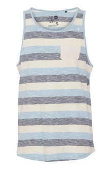 Solid Tanktop SDWhicco ärmelloses Shirt Blau/Grau/Hellblau