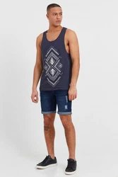 !Solid Tanktop SDIsaak Dunkelblau/Blau