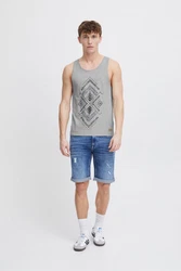 !Solid Tanktop SDIsaak Hellgrau/Grau/Dunkelgrau/Silber