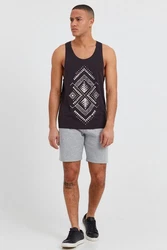 !Solid Tanktop SDIsaak Schwarz/Beige/Dunkelbraun