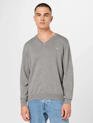 Gant Strickpullover CLASSIC COTTON V-NECK Grau/Hellgrau/Dunkelgrau