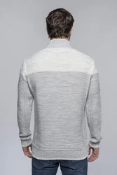 Carisma Strickpullover Herren Troyer (7803) Khaki/Beige/Braun/Grau