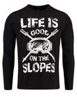 Key Largo Sweatshirt MSW SLOPES Braun/Schwarz