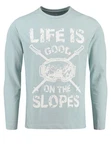Key Largo Sweatshirt MSW SLOPES Braun/Hellblau/Grün/Blau
