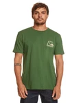 Quiksilver T-Shirt Original Dunkelgrün/Grün