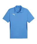 PUMA T-Shirt teamGOAL Polo Hellblau/Blau