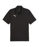 PUMA T-Shirt teamGOAL Polo Schwarz/Grau/Dunkelgrau