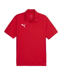 PUMA T-Shirt teamGOAL Polo Rot