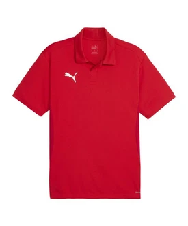 PUMA T-Shirt teamGOAL Polo Rot