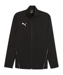 PUMA Sweatjacke teamGOAL Sideline Jacke Schwarz/Rot