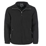 RennerXXL Fleecejacke Knut Windstopper Herren Schwarz/Dunkelgrau/Grau