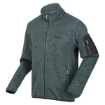 RennerXXL Fleecejacke Newhill Grün/Grau/Hellgrau