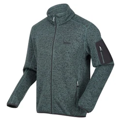 RennerXXL Fleecejacke Newhill Grün/Grau/Hellgrau