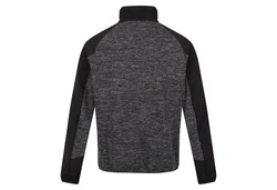 RennerXXL Fleecejacke Herren Outdoorjacke Schwarz/Rot/Dunkelgrau