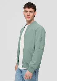 Allwetterjacke Blouson-Jacke im Relaxed Fit mit rmel-Zipper