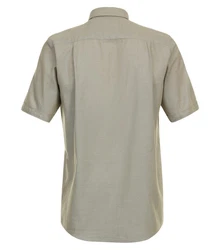 Redmond Kurzarmhemd Comfort Fit 241500999 Khaki/Beige/Weiß/Dunkelgrün