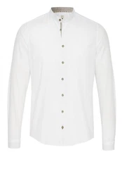 Hatico Trachtenhemd PURE Tracht Hemd FRANCO weiß