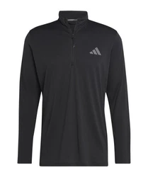 adidas Performance Sweater Seasonal HalfZip Sweatshirt Dunkelgrau/Grau/Schwarz