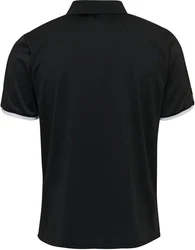 hummel Poloshirt Authentic Functional F8745 Schwarz/Beige/Dunkelgrau