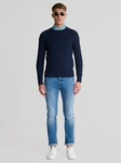 BIG STAR Strickpullover REYLON Blau/Dunkelblau