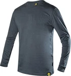 Utility Diadora T-Shirt Ml Mono Organic Dunkelgrau/Dunkelblau/Grau/Blau