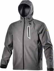 Diadora Softshelljacke Sail Dunkelgrau/Grau/Hellgrau