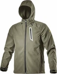 Diadora Softshelljacke Sail Dunkelgrün/Braun