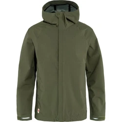 Fjällräven Anorak Hydratic Trail Jacket Herren Dunkelgrün/Grün/Braun