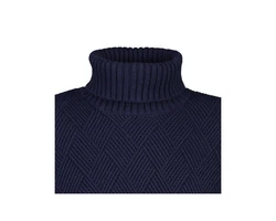 LERROS Strickpullover marineblau