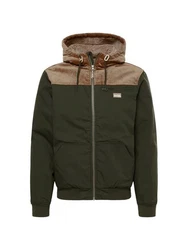 Iriedaily Jacke Hafen (1-St) Dunkelgrün/Khaki