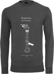 MT Upscale Rundhalspullover Depresso Crewneck Braun/Lila