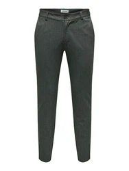 ONLY & SONS Stoffhose ONSMark Khaki/Dunkelgrün/Grün/Dunkelgrau