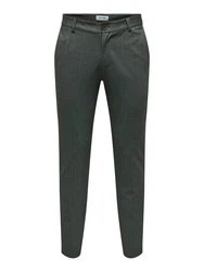 ONLY & SONS Stoffhose ONSMark Khaki/Dunkelgrün/Grün/Dunkelgrau