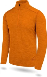 normani Langarmshirt Herren mit 1/4 Zipper Canberra 